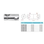 Support de barre avec trou traversant, 