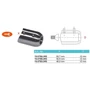 Support de barre à fixer sur tube rond, inox (AISI 304), différentes dimensions