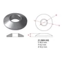 Cache scellement pour poteau inox Ø30mm, (AISI 304)