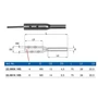 Embout pour câble inox avec filetage intérieur, inox (AISI 316), différentes dimensions