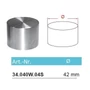 Embout, inox (AISI 304) pour main courante en bois